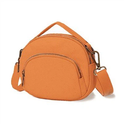 女性用キャンバスハンドバッグ